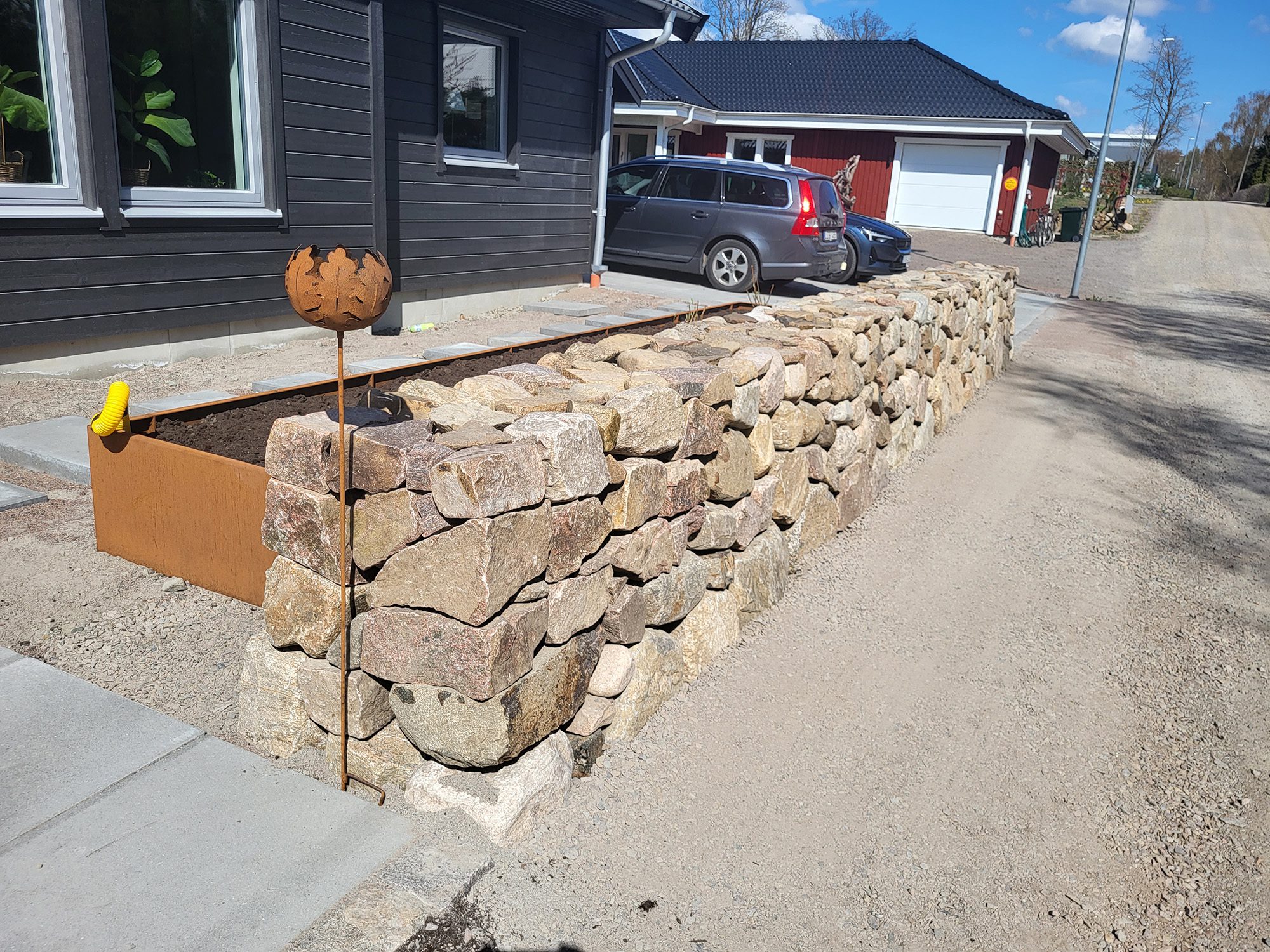 Naturstensmur Naturstensmur